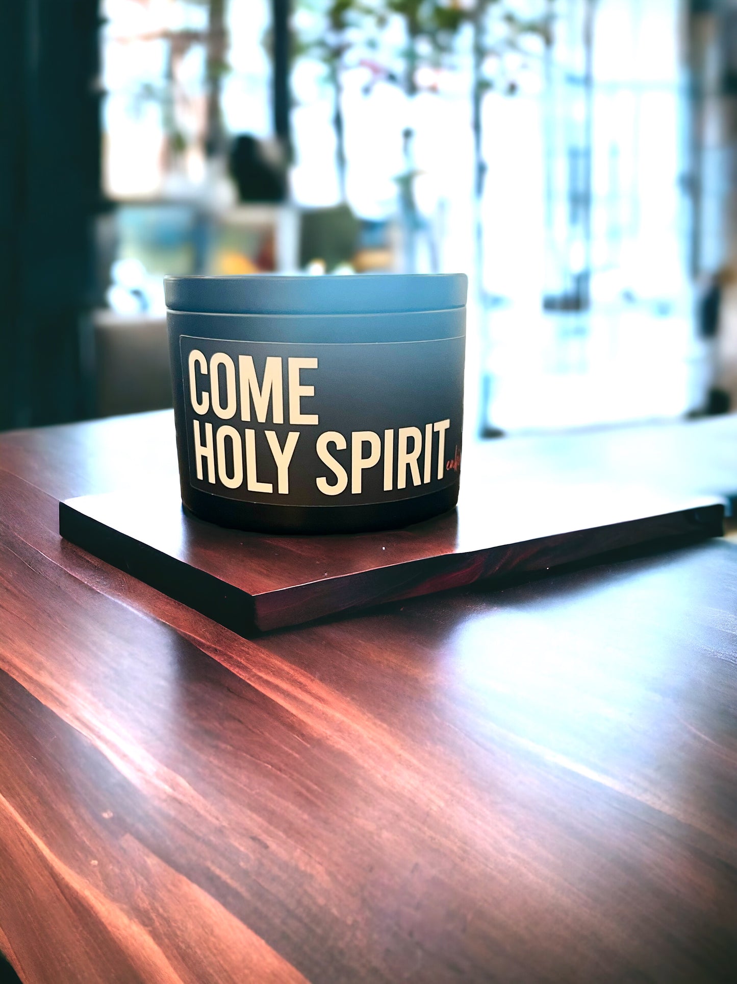 Come Holy Spirit Black Tin