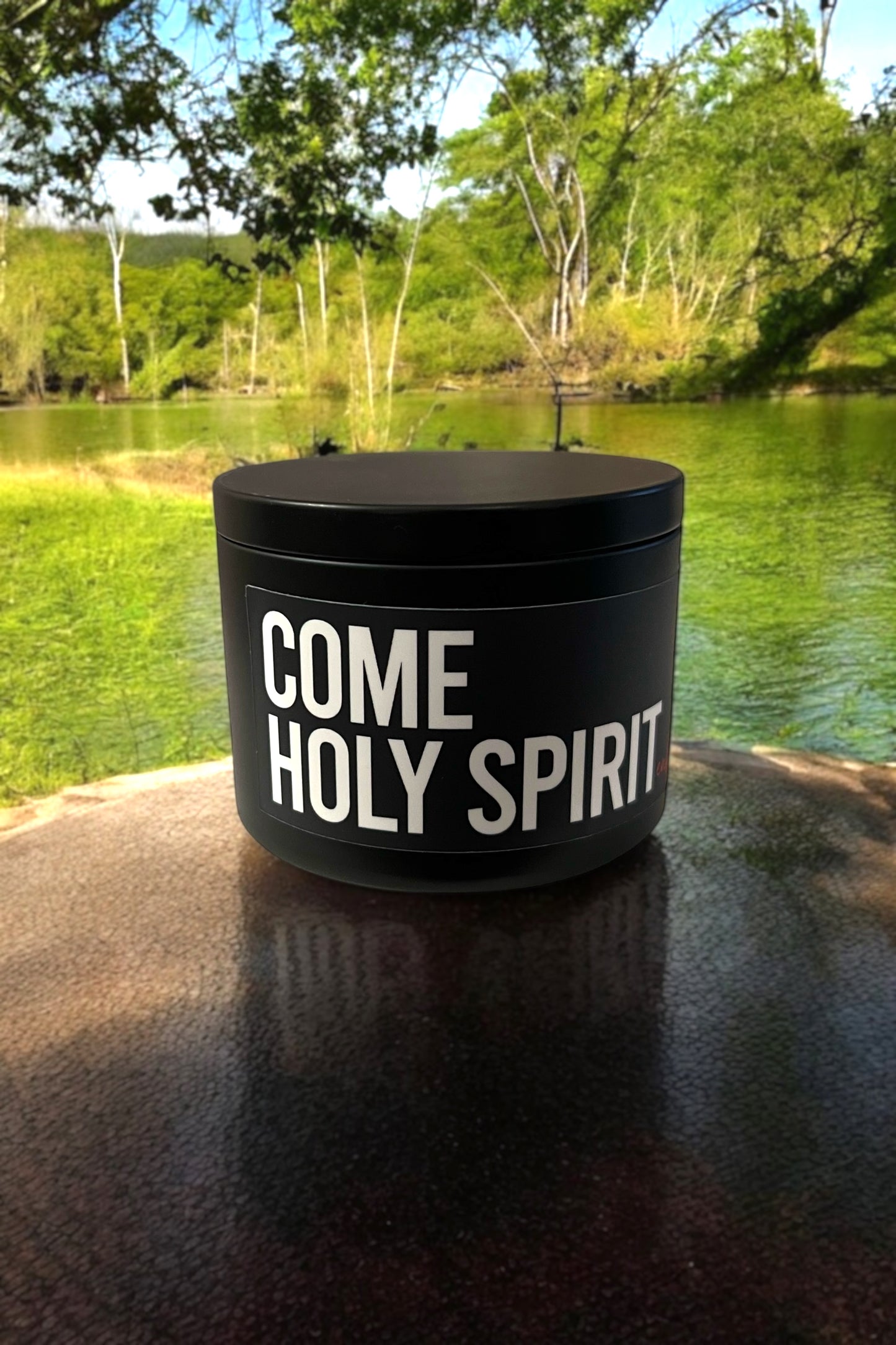 Come Holy Spirit Black Tin