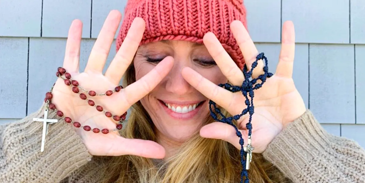 May the Rosary never fall from your hands